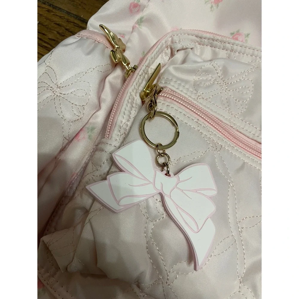 LoveShackFancy x Yoobi Pink Floral Backpack and Insulated Lunch Bag Set NWT